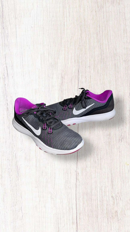 Nike Training Women’s Flex TR7 Trainers Sneakers ShGrey Black Purple UK 5.5 EUR 39 US
