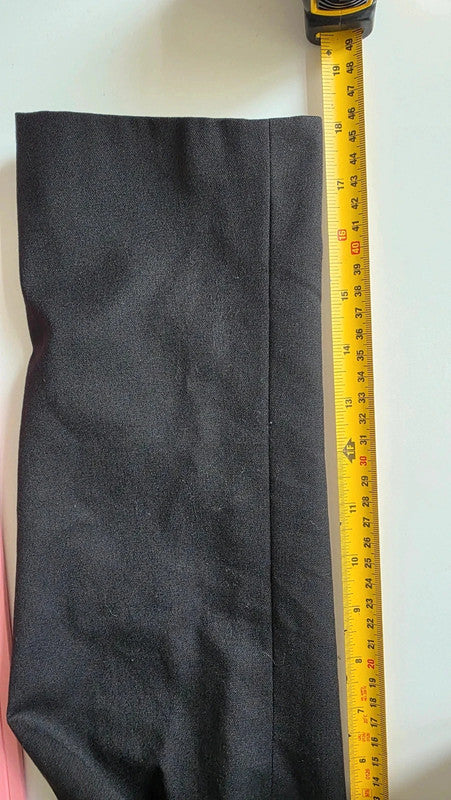 Avanti Uomo Men Black 100% Pure Wool Suit Blazer Jacket 48" M/L Formal Office