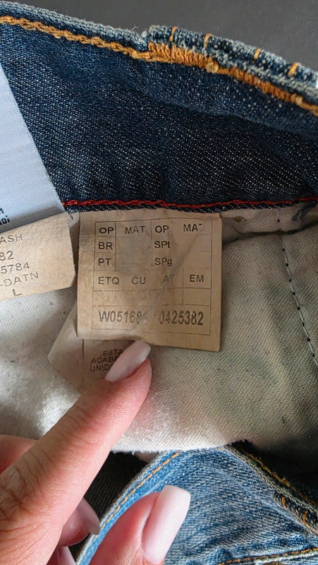 Tommy Hilfiger Denim Rogar DW Vintage Straight Leg Jeans W32 L30 Dawn Wash