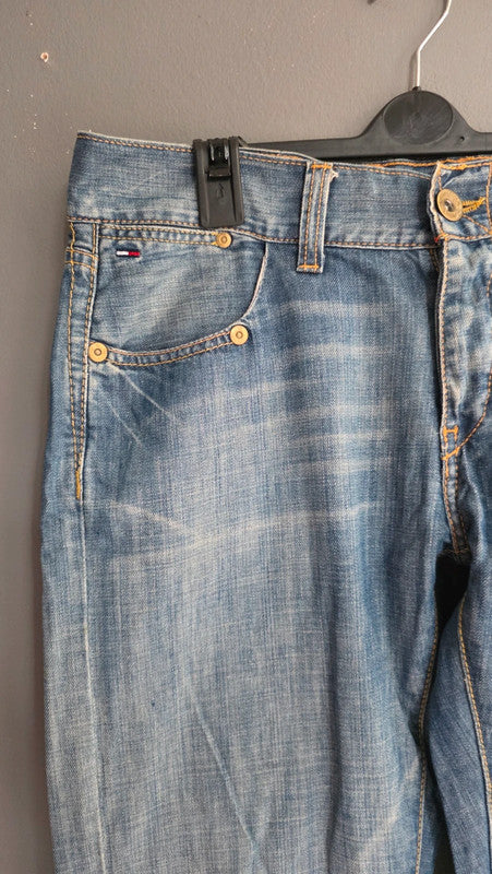Tommy Hilfiger Denim Rogar DW Vintage Straight Leg Jeans W32 L30 Dawn Wash