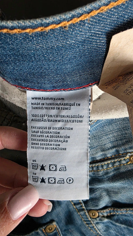 Tommy Hilfiger Denim Rogar DW Vintage Straight Leg Jeans W32 L30 Dawn Wash