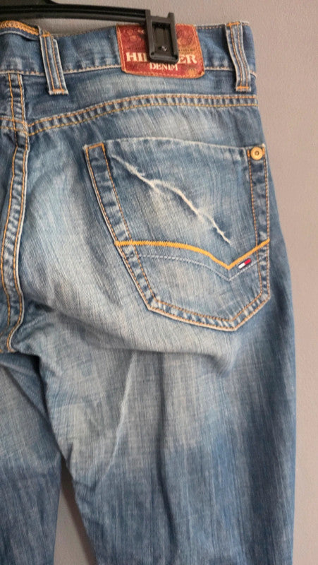 Tommy Hilfiger Denim Rogar DW Vintage Straight Leg Jeans W32 L30 Dawn Wash