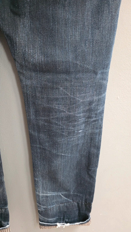PM Raw Poolman Tommy Bay Dark Wash Straight Leg Jeans W34 L32 Vintage Staple