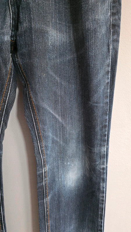 PM Raw Poolman Tommy Bay Dark Wash Straight Leg Jeans W34 L32 Vintage Staple