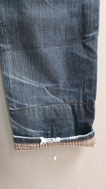 PM Raw Poolman Tommy Bay Dark Wash Straight Leg Jeans W34 L32 Vintage Staple
