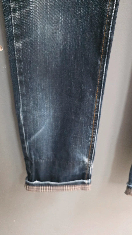 PM Raw Poolman Tommy Bay Dark Wash Straight Leg Jeans W34 L32 Vintage Staple