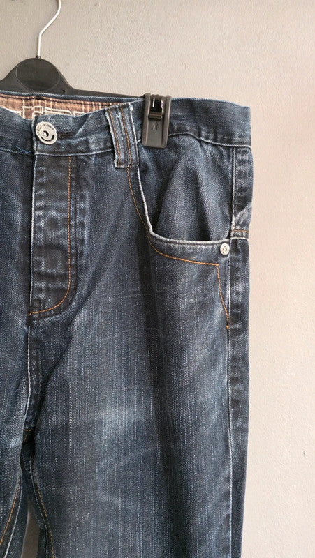 PM Raw Poolman Tommy Bay Dark Wash Straight Leg Jeans W34 L32 Vintage Staple