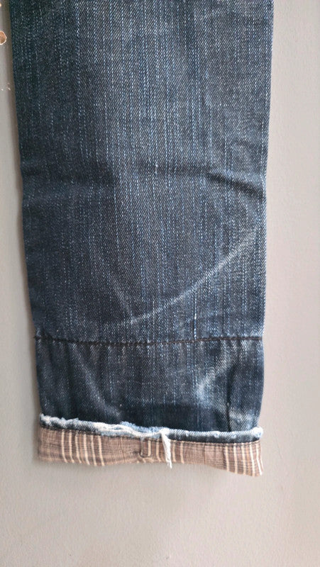 PM Raw Poolman Tommy Bay Dark Wash Straight Leg Jeans W34 L32 Vintage Staple
