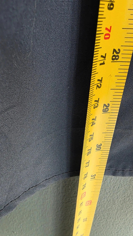 G-Star RAW Navy Work Shirt Button Front Long Sleeve Utility Pockets M 16.5"